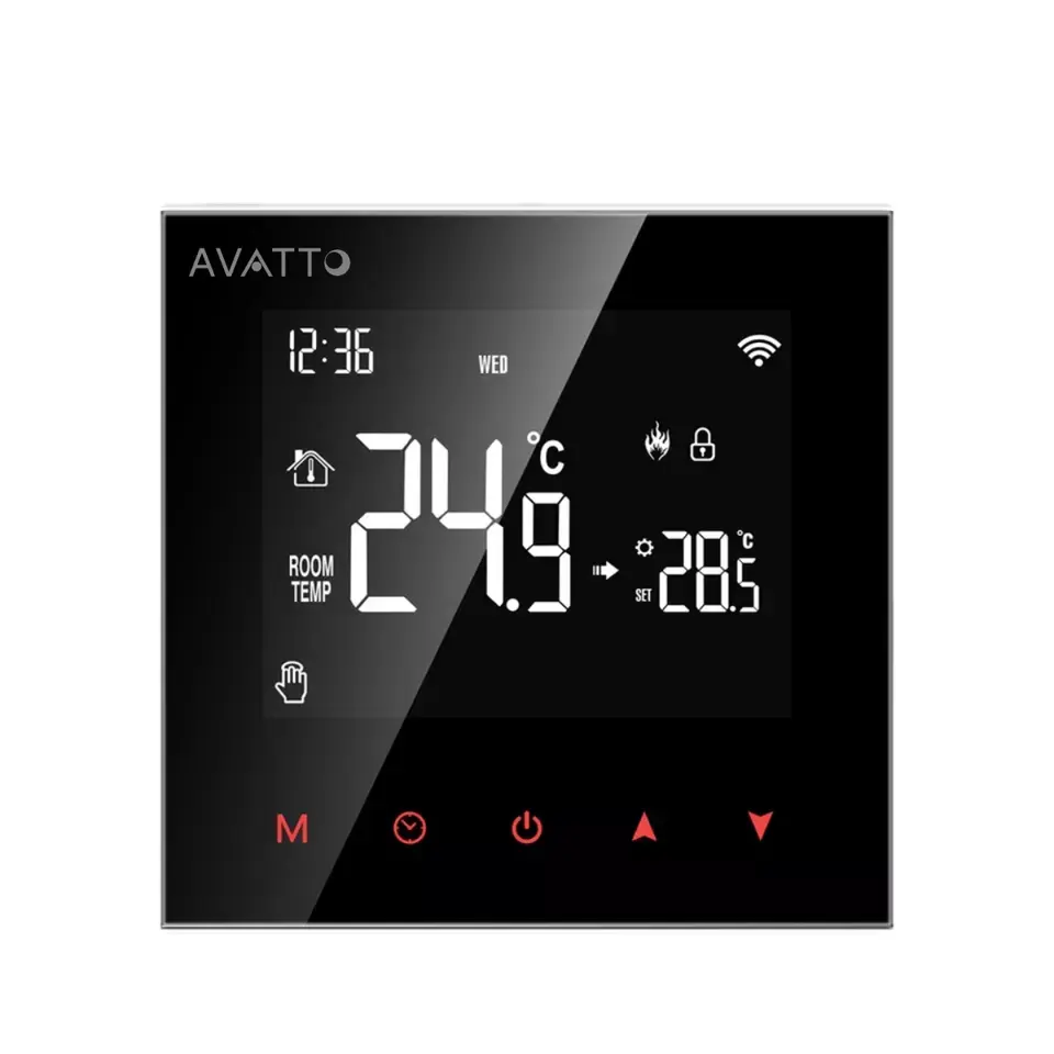 Ti Rute Meget rart godt WiFi Smart Thermostat For Electric Underfloor Heating, Water Underfloor  Heating, Gas Boiler Heating [WT100] - EcoHeating24